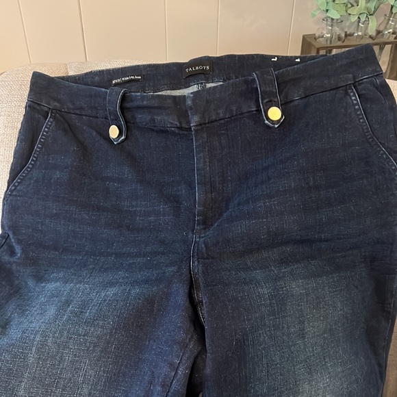 Talbots Wide Leg Jeans - Picture 2 of 9